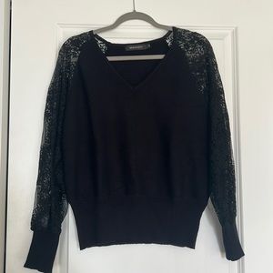 Merokeety Black Blouse